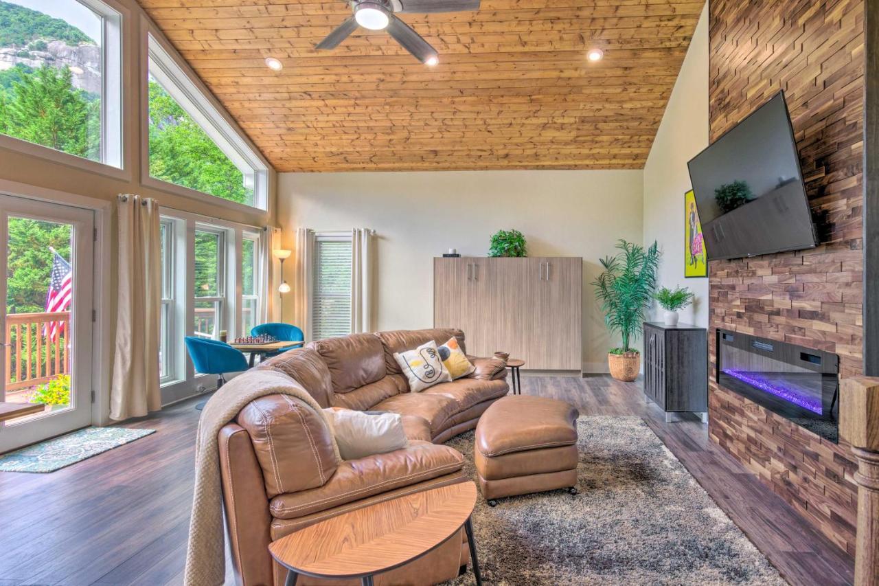 Unique Chimney Rock Cottage With Breathtaking Views ليك لوري المظهر الخارجي الصورة