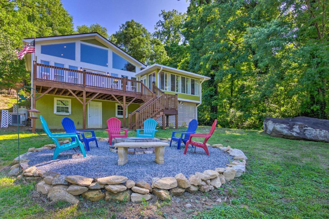 Unique Chimney Rock Cottage With Breathtaking Views ليك لوري المظهر الخارجي الصورة